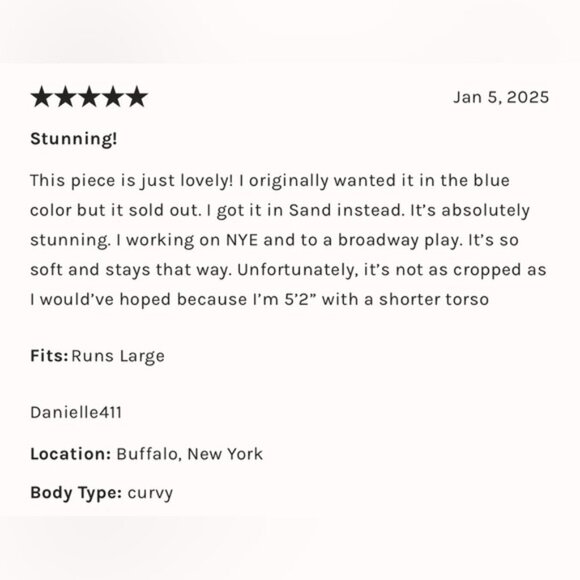 Free People Paris Cropped Faux Fur Jacket Size L in Ice Water - Picture 16 of 16